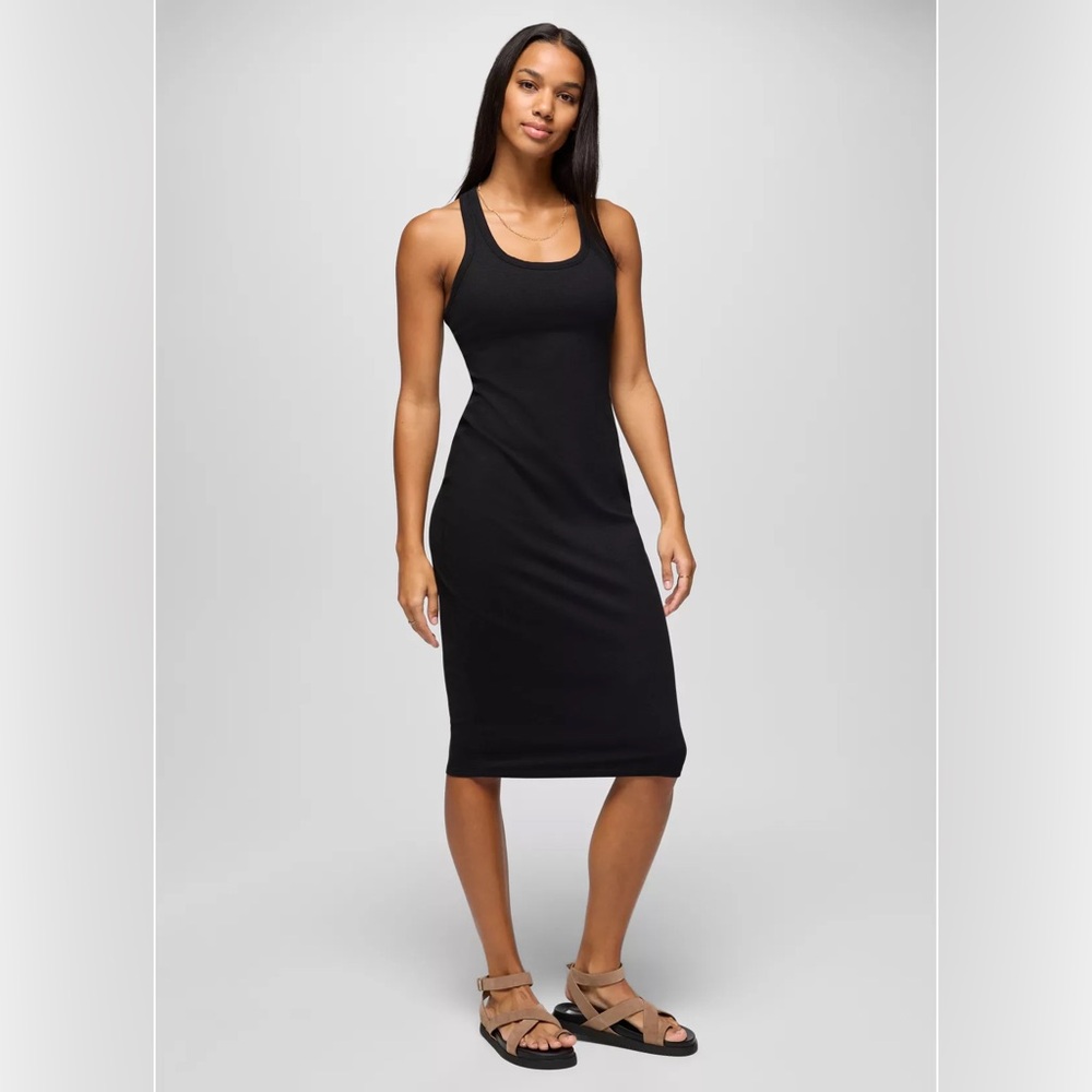 Prana Black Midi Dress